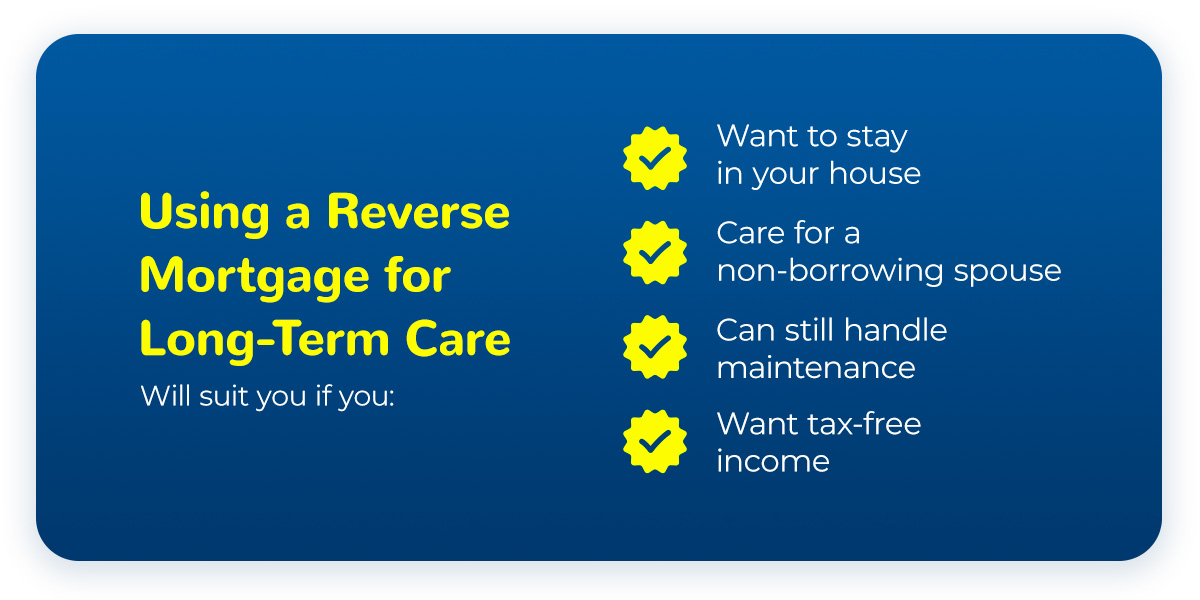 Using a Reverse Mortgage for Long-Term Care